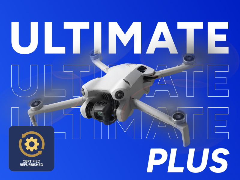 DJI Mini 4 Pro Ultimate Combo Plus (Refurbished)
